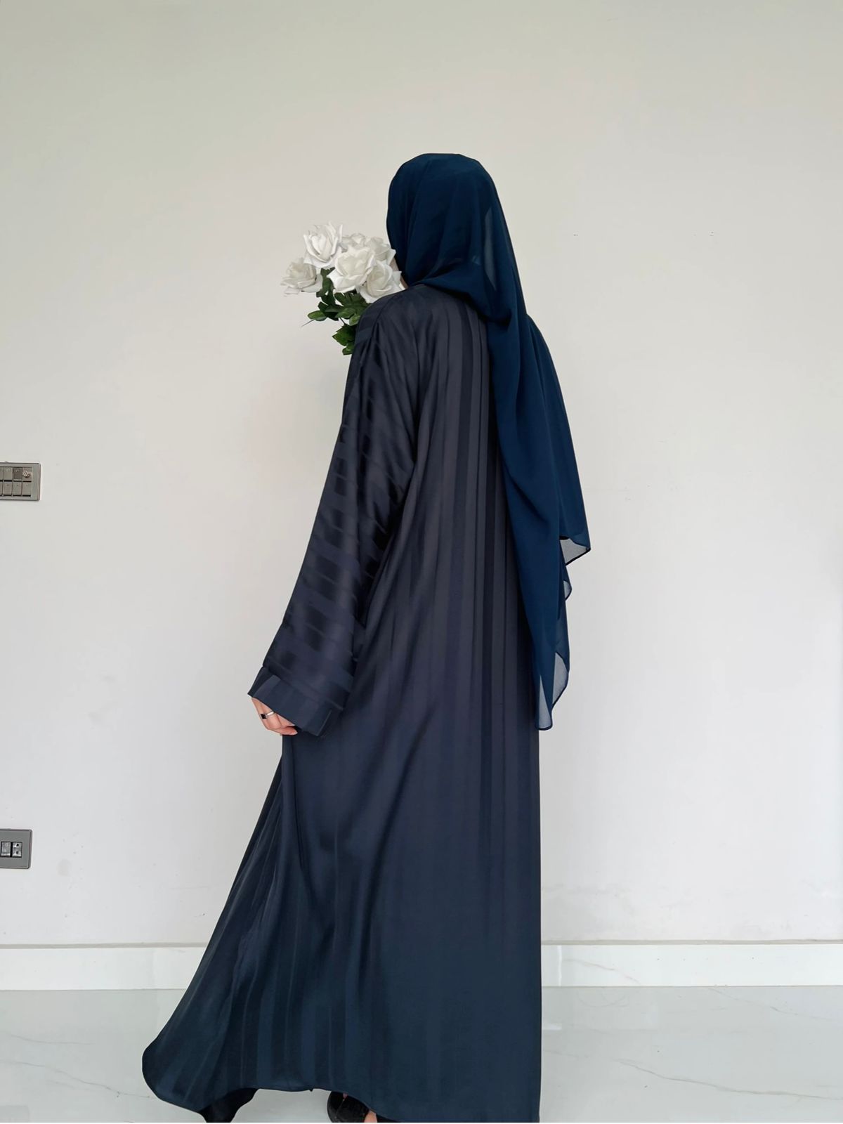 ZYRA - Nidha Luxe Abaya - Gary