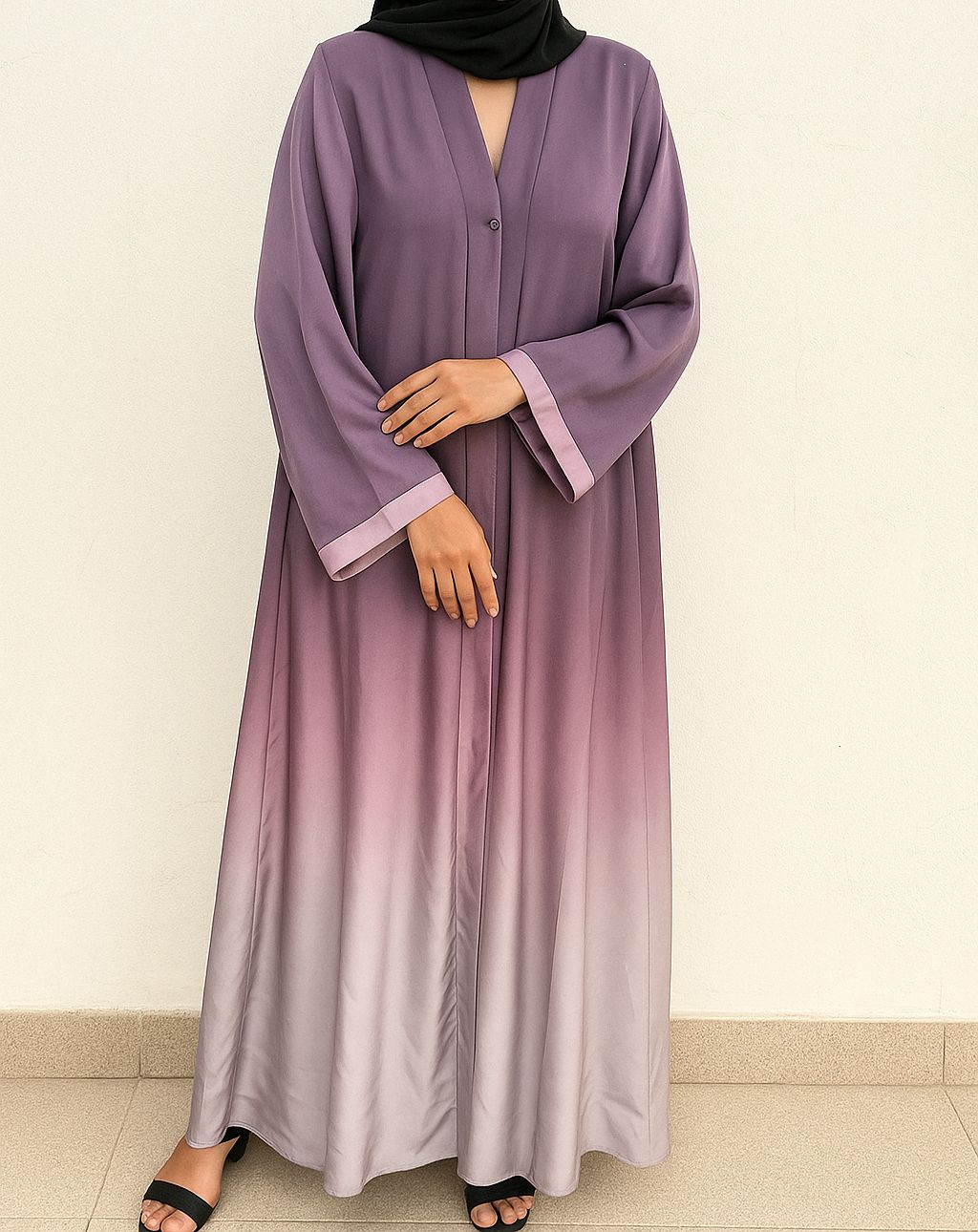 Tie & dye abaya