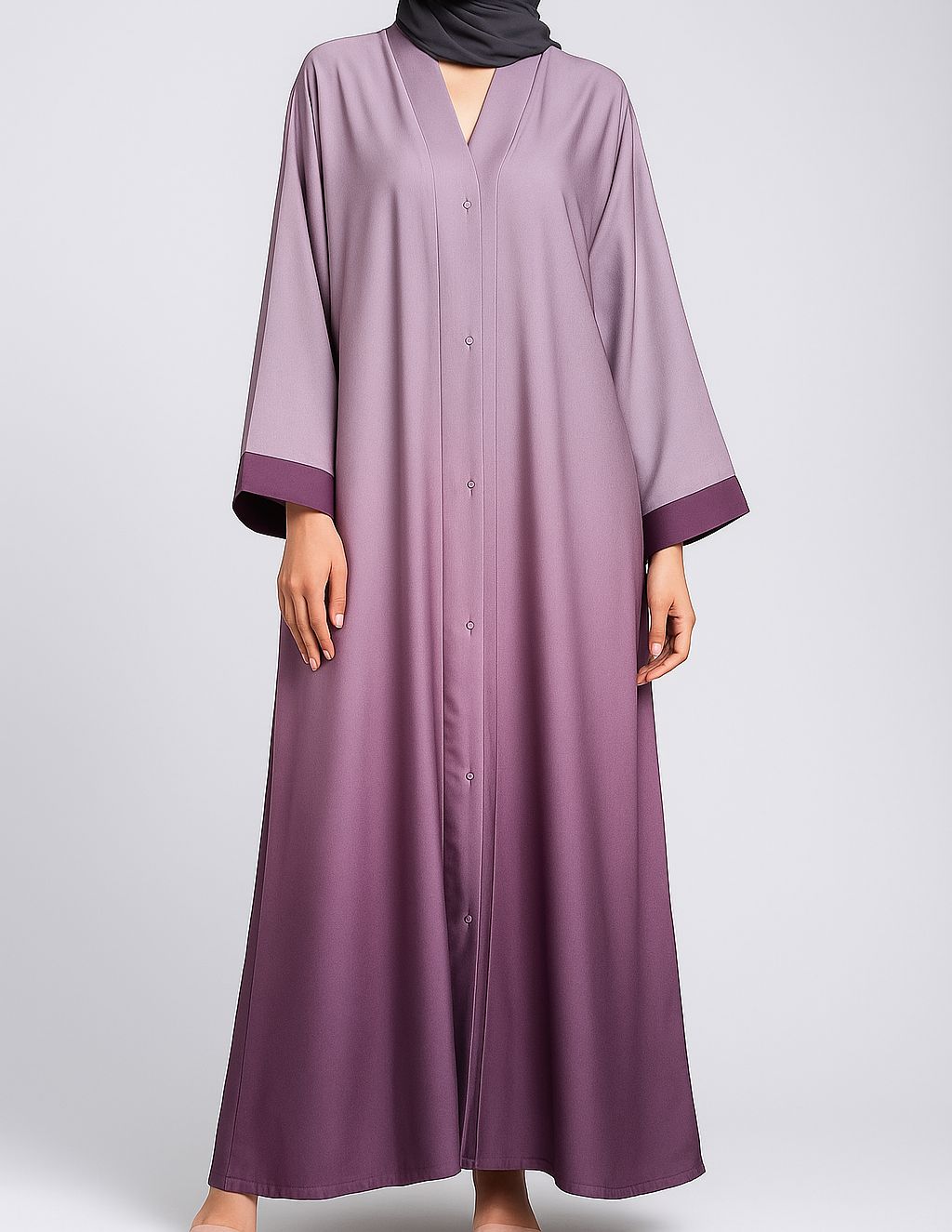 Tie & dye abaya