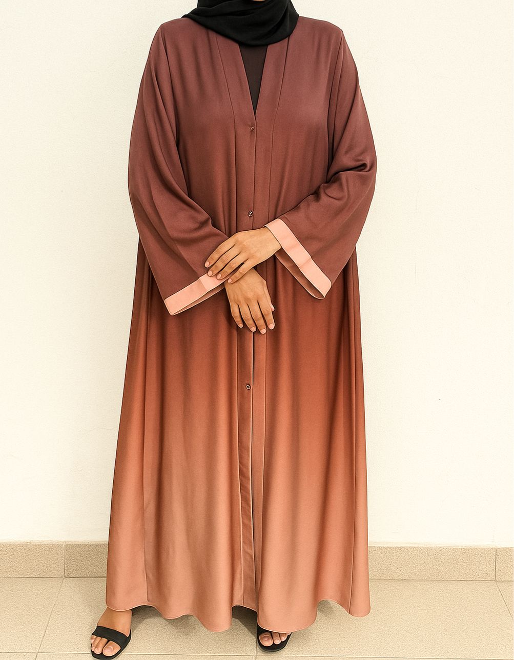 Tie & dye abaya