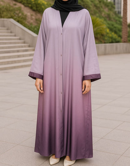 Tie & dye abaya