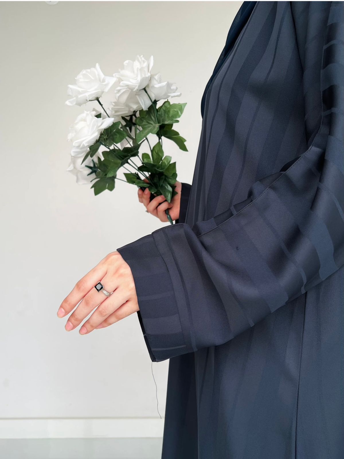 ZYRA - Nidha Luxe Abaya - Gary