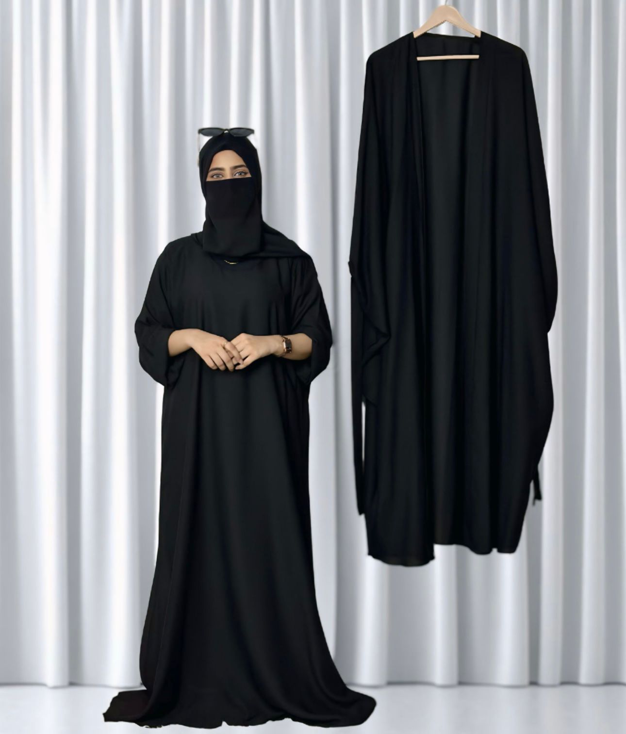 Tie Style Kaftan Abaya