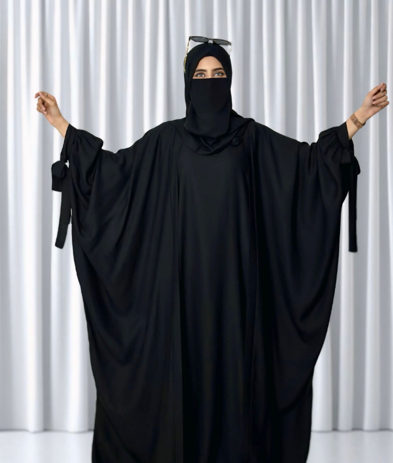 Tie Style Kaftan Abaya