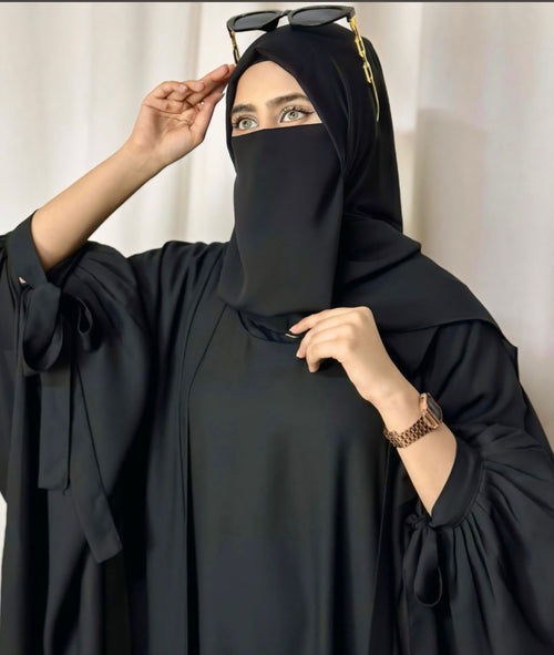 Tie Style Kaftan Abaya
