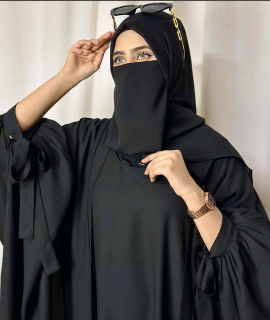 Tie Style Kaftan Abaya
