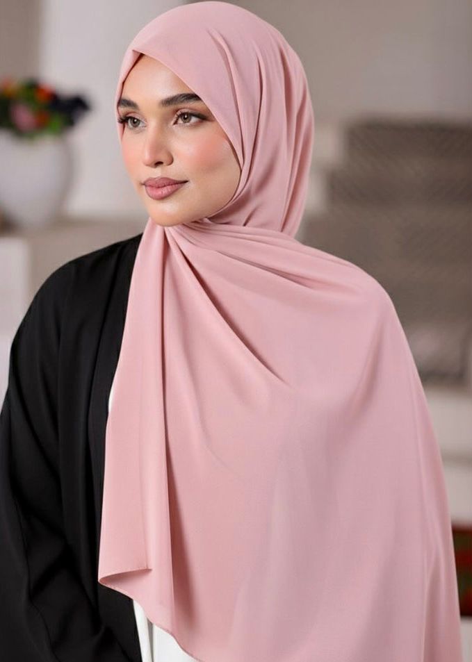 Georgette Daily Wear Hijab (80x30 Size)