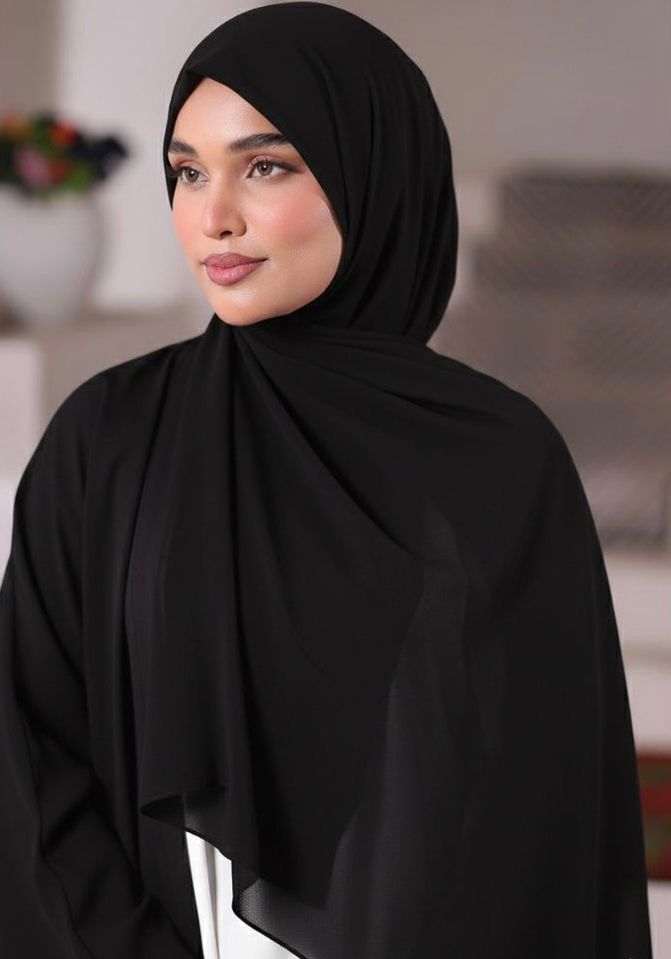 Georgette Daily Wear Hijab (80x30 Size)