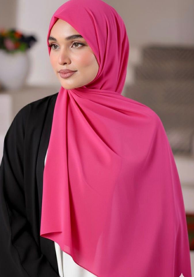 Georgette Daily Wear Hijab (80x30 Size)