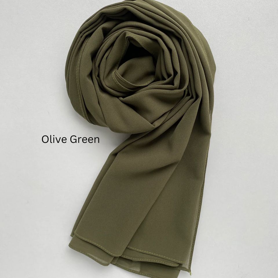 Georgette Daily Wear Hijab (80x30 Size)
