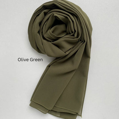 Georgette Daily Wear Hijab (80x30 Size)