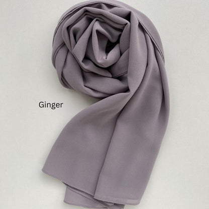 Georgette Daily Wear Hijab (80x30 Size)