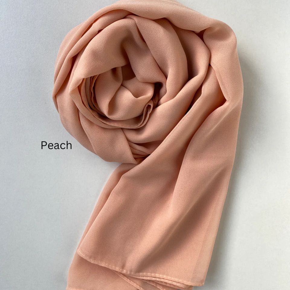 Georgette Daily Wear Hijab (80x30 Size)
