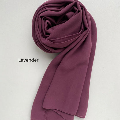 Georgette Daily Wear Hijab (80x30 Size)