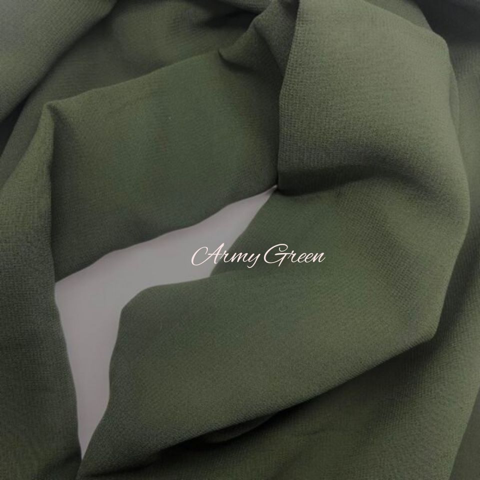 Georgette Daily Wear Hijab (80x30 Size)