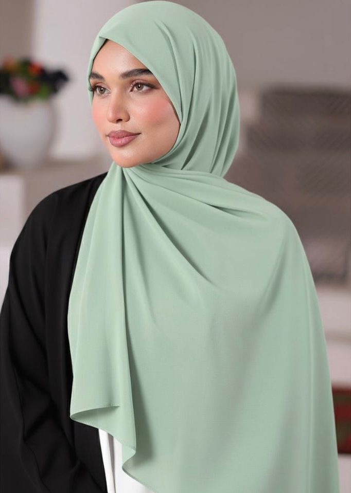Georgette Daily Wear Hijab (80x30 Size)