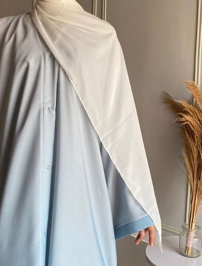 Ombre Serenity Abaya - Sky