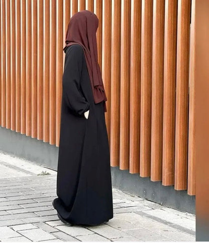 Premium Front Zipper Abaya With Free Naqab